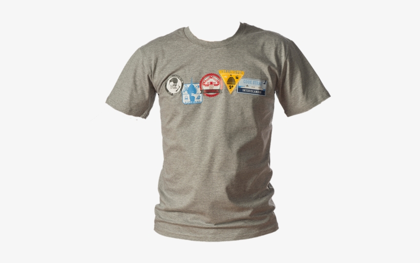 Passport Stamp T-shirt - Active Shirt, transparent png