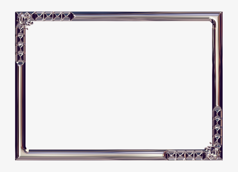 Psp Frame Chrome Picture Frame 715x514 PNG Download PNGkit