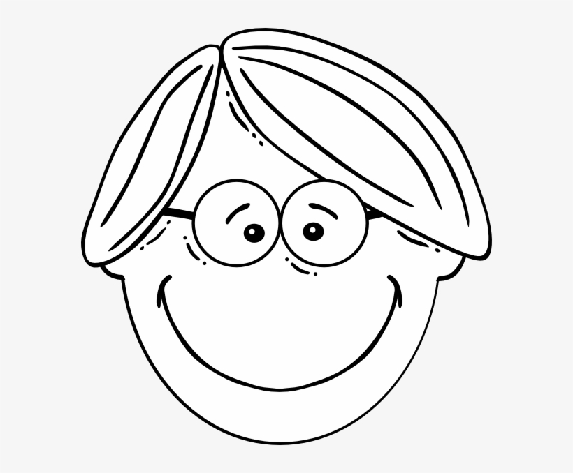 How To Set Use Boy With Glasses Svg Vector, transparent png