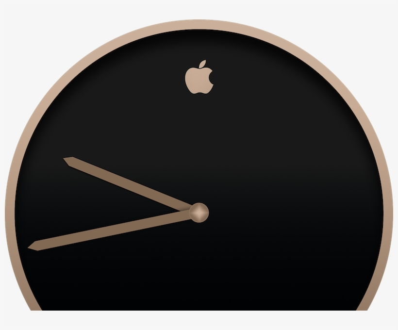 Apple Movado Champagne Watch Wip Typography Retro Old - Profile Button, transparent png