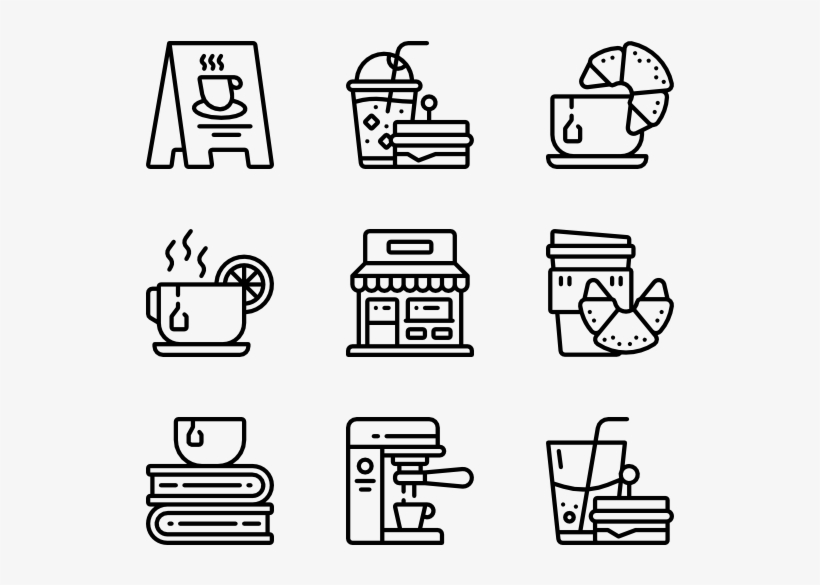 Cafe - Icon Resume Png, transparent png