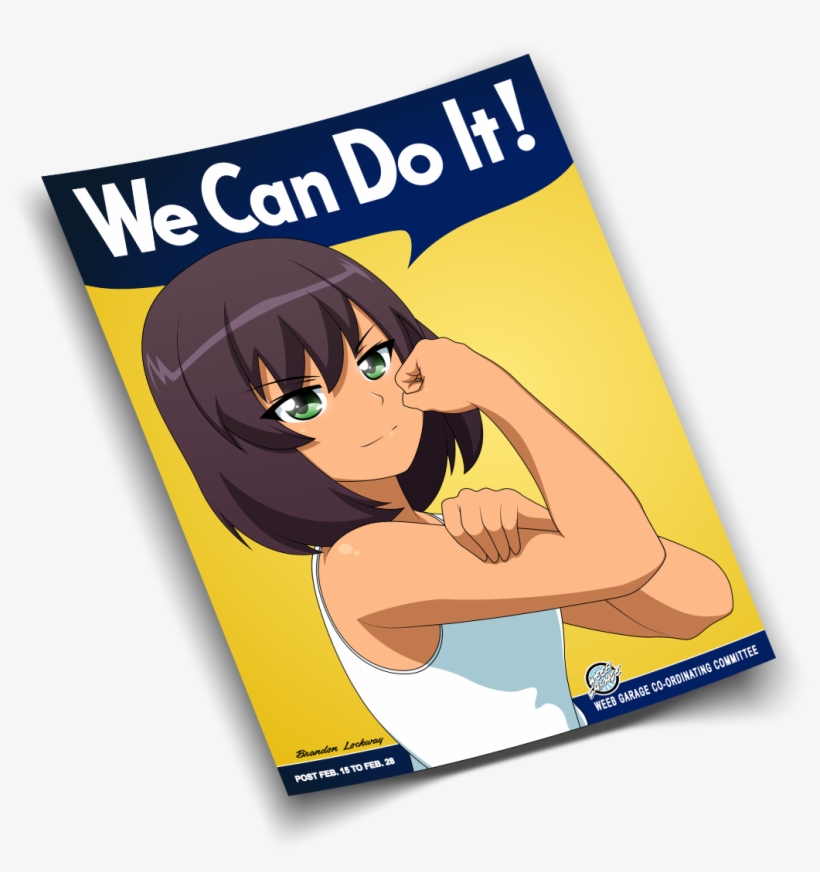 Image Of *sparkle* We Can Do It - Cartoon, transparent png