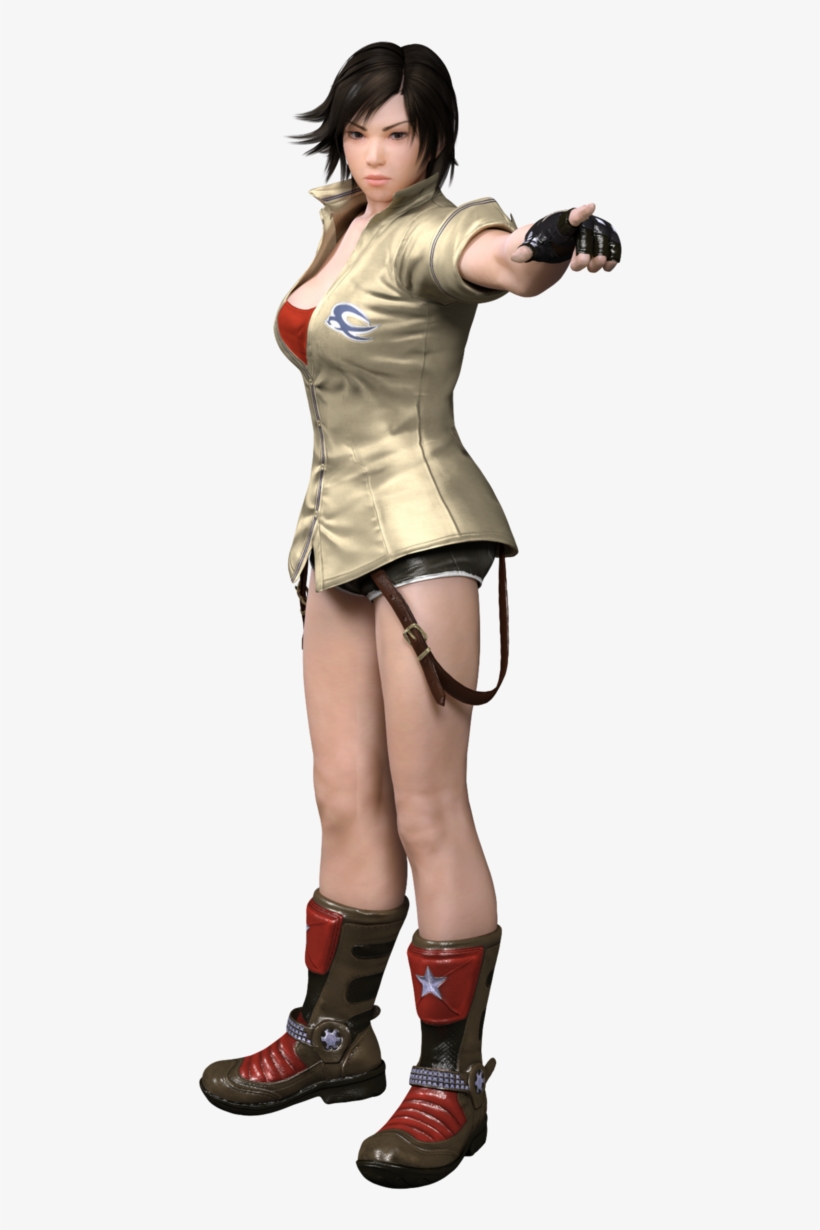 Asuka Kazama Model Tekken 7 Ttt2 Head Meshmod By Hypster83 - Asuka Kazama Tekken 7 Png, transparent png