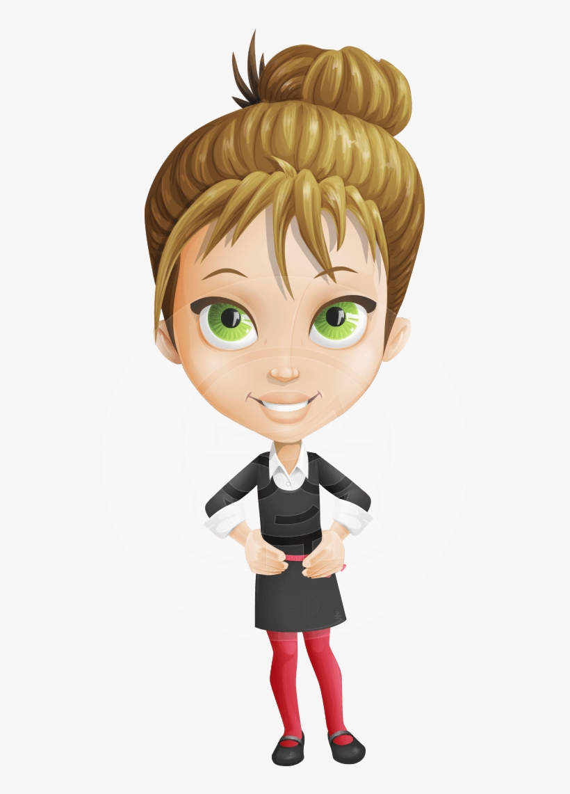 581 X 1060 5 - Office Lady Cartoon Png, transparent png