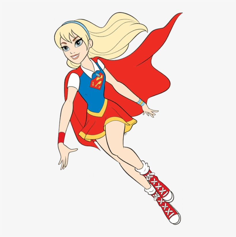 Dc Superhero Girls Supergirl Clipart, transparent png