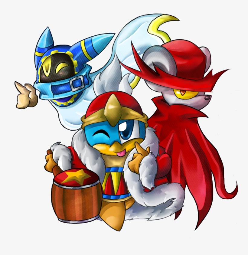 Magalor, Daroach And King Dedede - Cartoon, transparent png