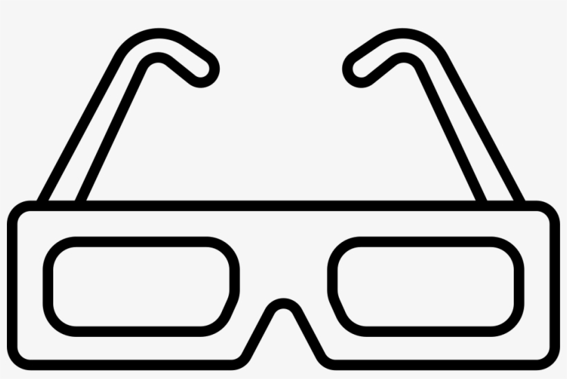 Old 3d Glasses Comments, transparent png