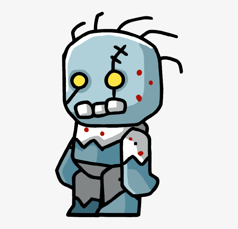 Zombie - Scribblenauts Zombie, transparent png