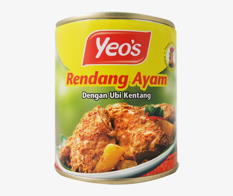 Yeo's Canned Malaysia Rendang Spices Chicken - Yeos Rendang Ayam, transparent png