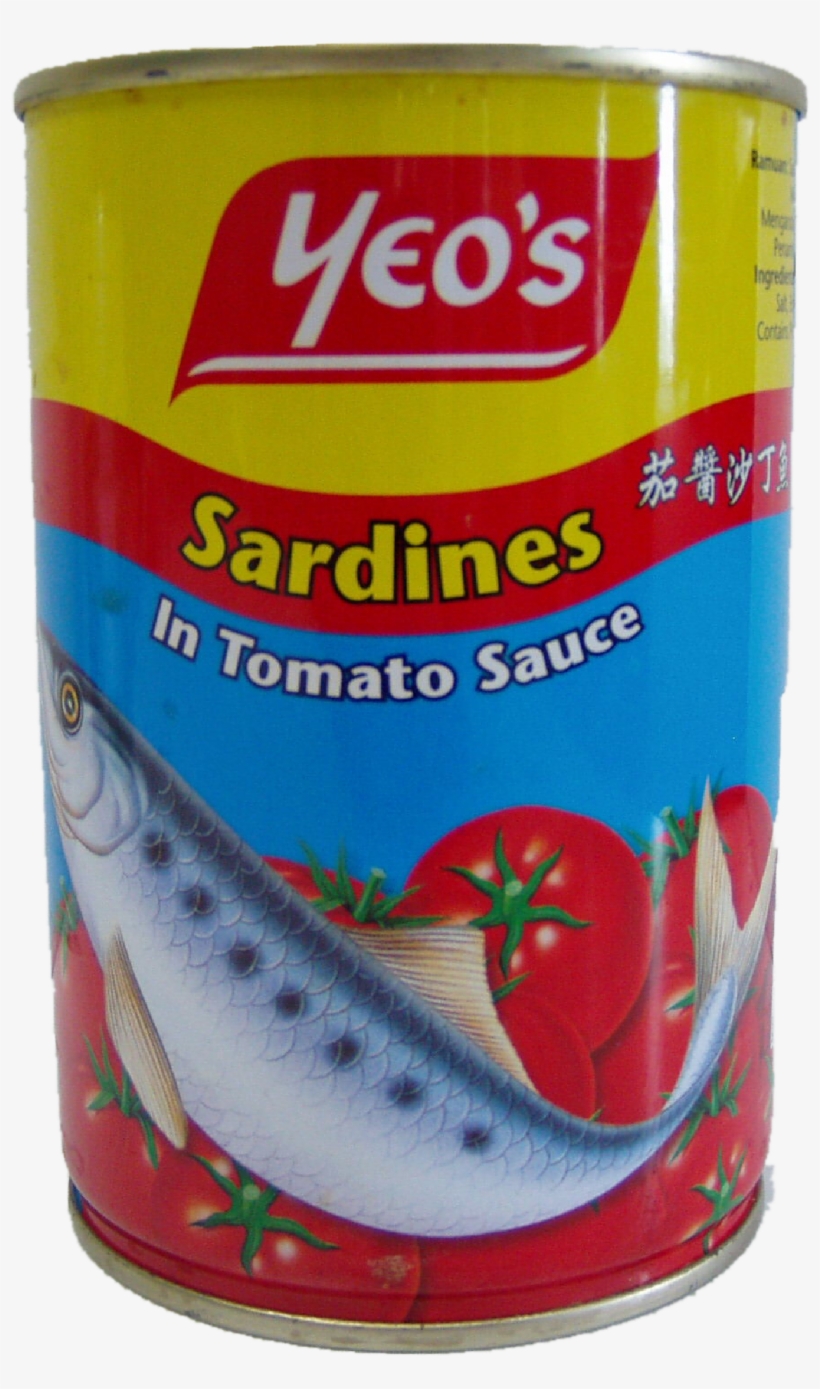 Yeo's Sardines In Tomato 425g - Yeo's Sardines In Tomato Sauce 425g, transparent png