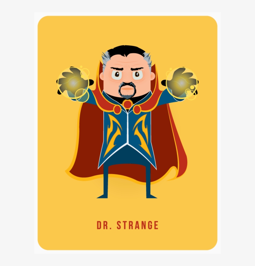 Doctor Strange By Adam Thompson - Cartoon, transparent png