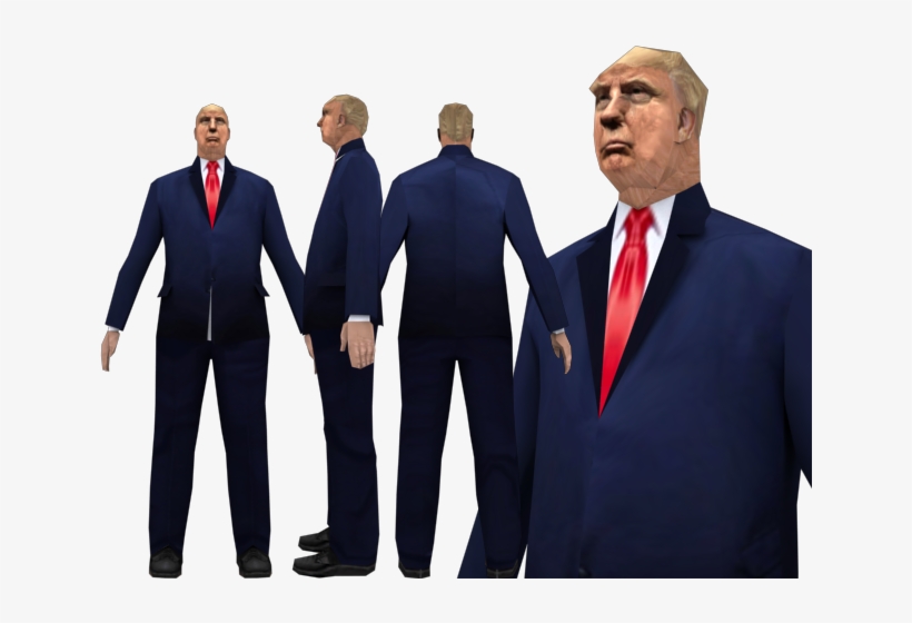 Make America Great Again ─ The Don Himself - Donald Trump Gta Sa Skin, transparent png
