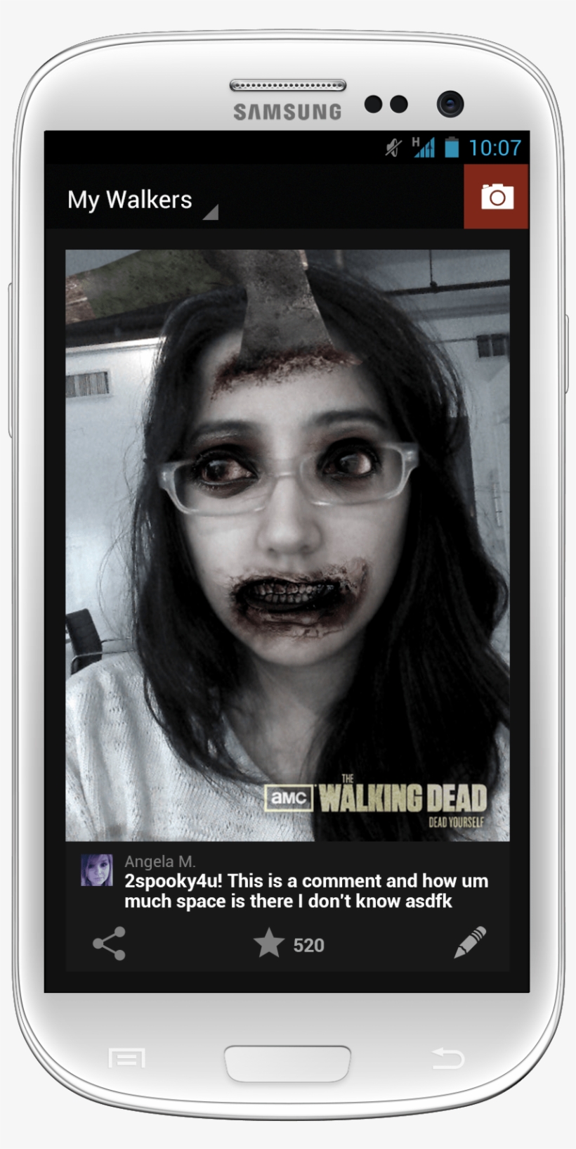 Powered By Charmed A Wordpress Run Site - Walking Dead, transparent png