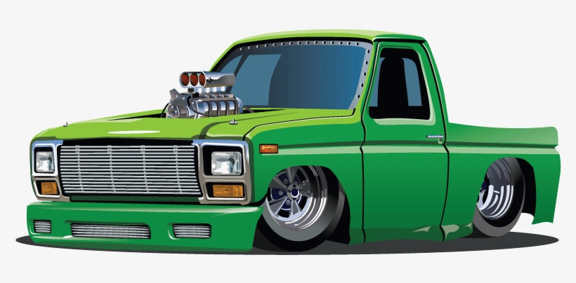 Low Rider Truck Wheelchair Costume Child's Truck Art, - Pickup Truck Lowrider, transparent png