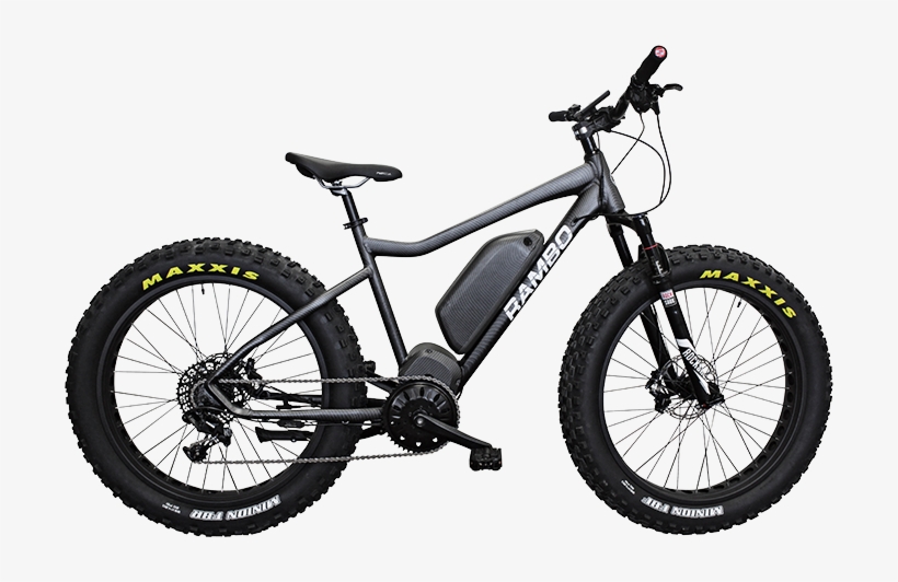 R1000 Xp Rambo Bike - Elektrische Fiets Met Dikke Banden, transparent png