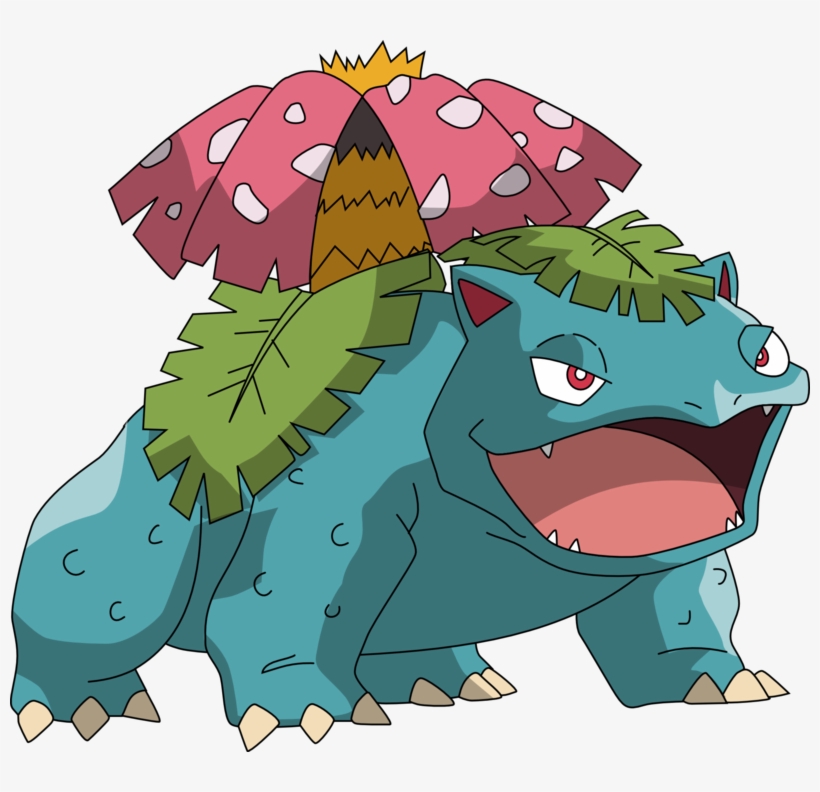 Big, Loud And Full Of Staying Power - Bulbasaur Ivysaur Y Venusaur, transparent png