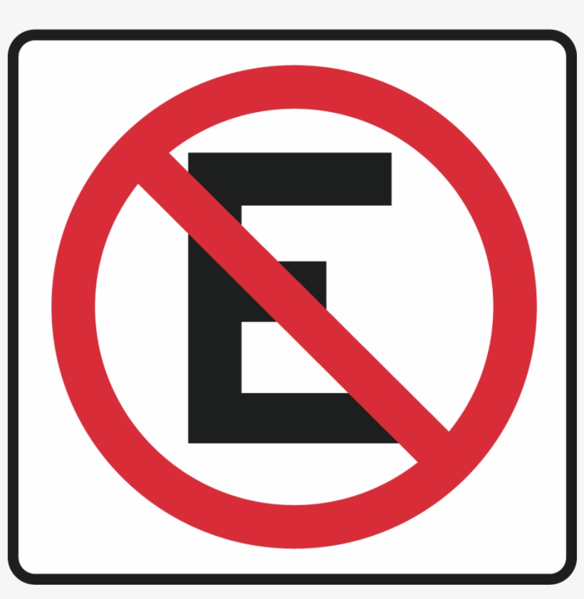 Sr-22 Prohibido Estacionarse - Traffic Sign, transparent png