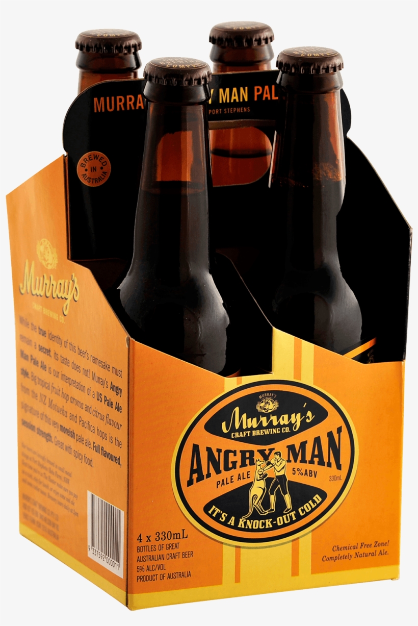 Murray's Angry Man Pale Ale Murray's Angry Man Pale - Murrays Angry Man Pale Ale, transparent png