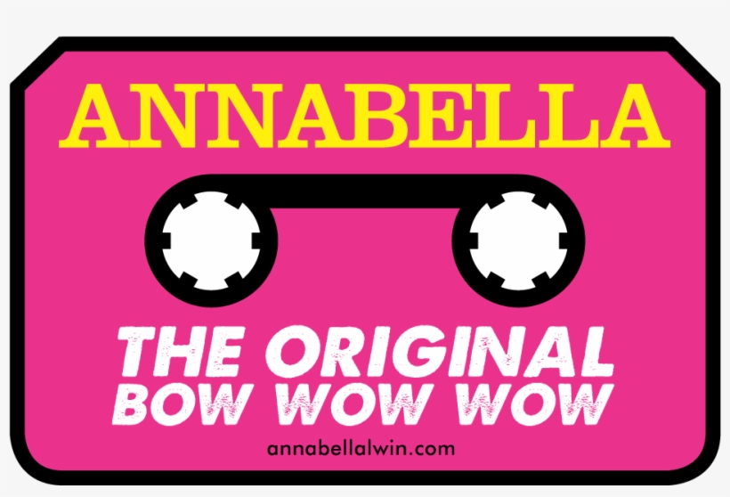 Annabella The Original Bow Wow Wow - Label, transparent png