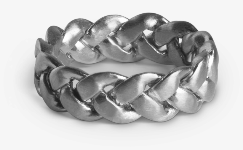 Jane Kønig Big Braided Ring, transparent png