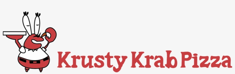 Krusty Krab Pizza Logo Little Caesars Ver By Cristiandarkradx2496 - Poster, transparent png