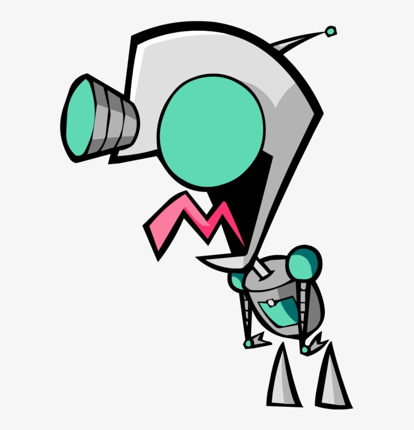 Gir Open Mouth-plu232 - Invader Zim Gir Vector, transparent png