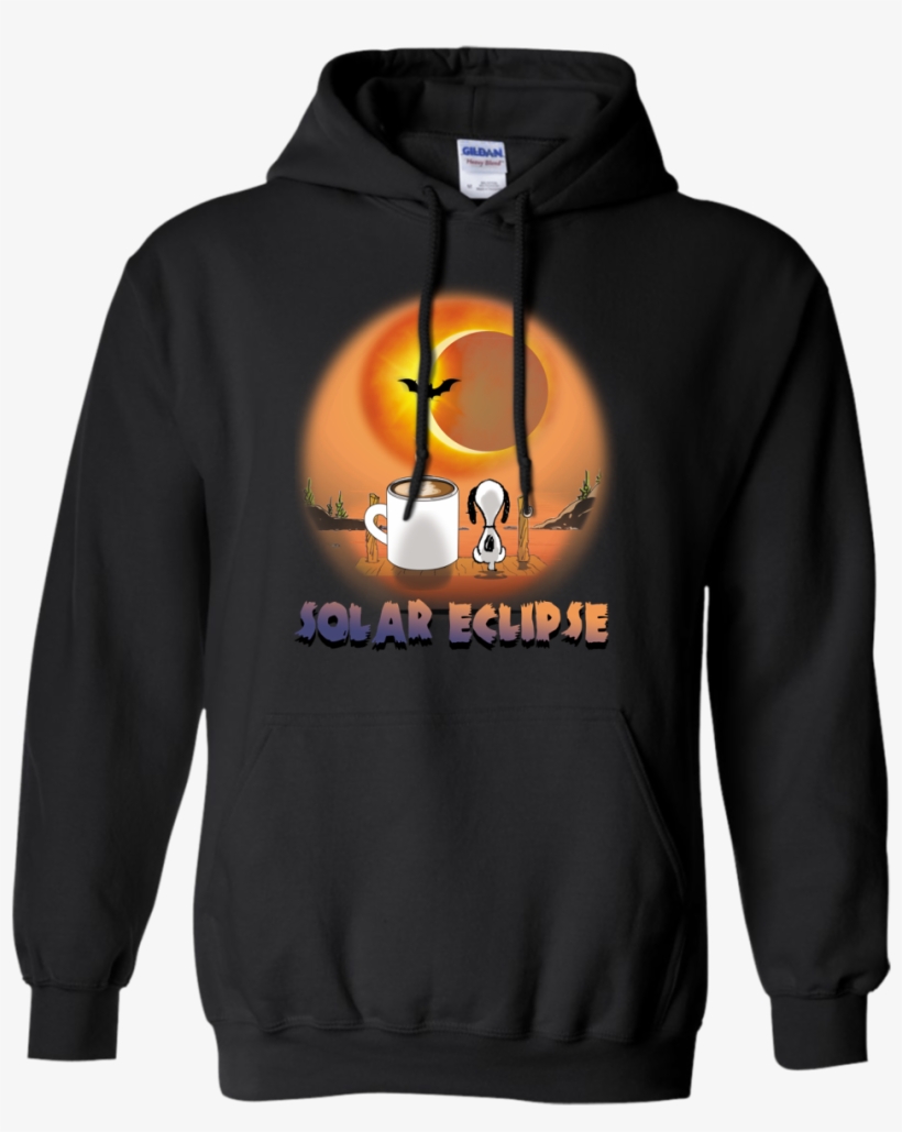 Snoopy & Charlie Brown Solar Eclipse Coffee Shirt - Canada South Africa, transparent png