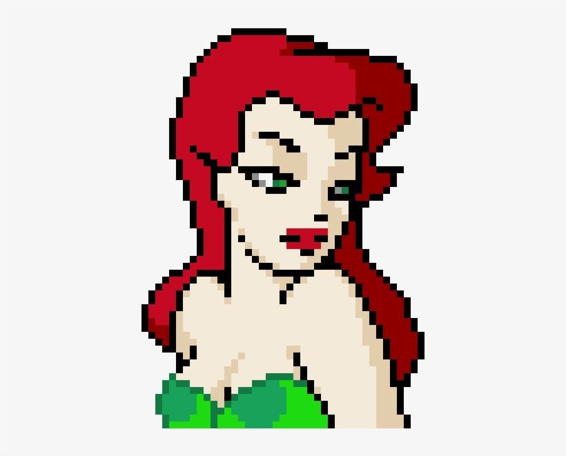 Poison Ivy - Batman The Animated Series Pixel Art, transparent png