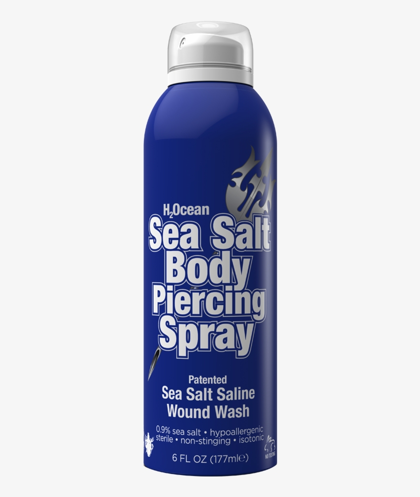 Saline Spray For Piercings, transparent png