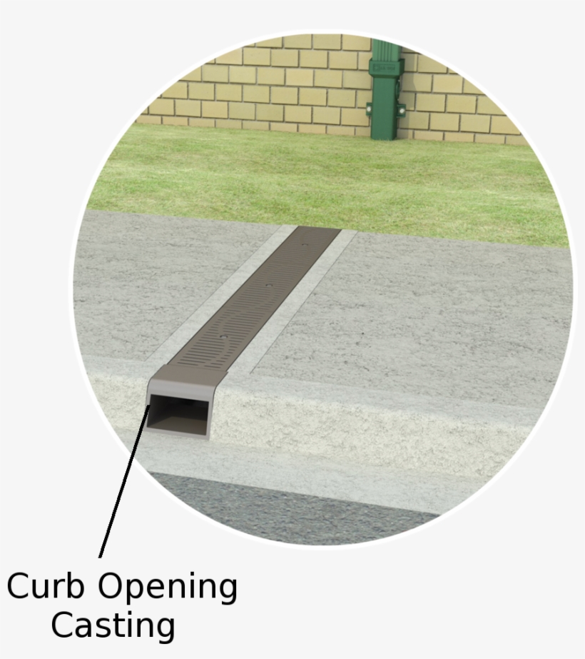 Sidewalk Drains - Grass, transparent png