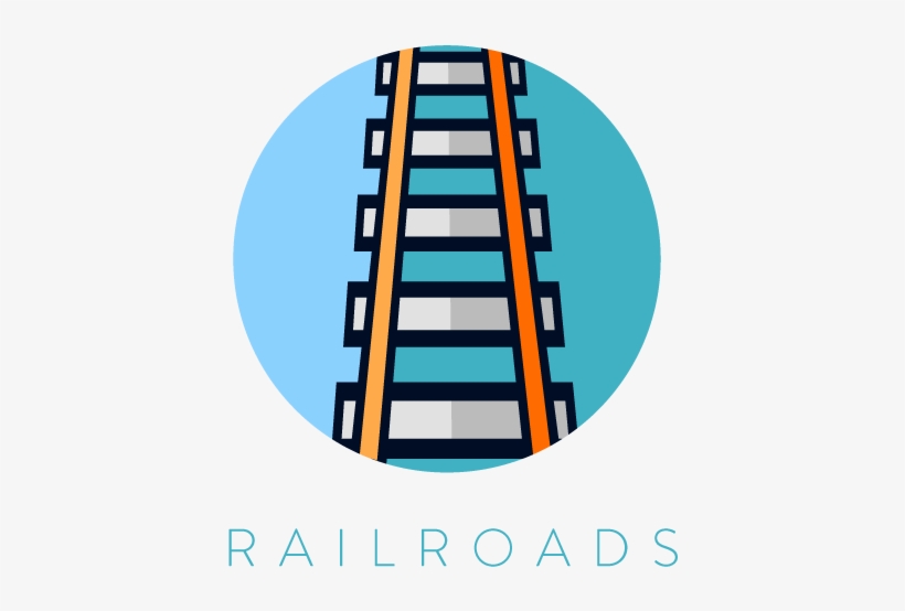 Railroads Near Inman Ks - Graphic Design, transparent png