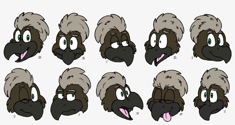 Irbisgreif Telegram Stickers, transparent png