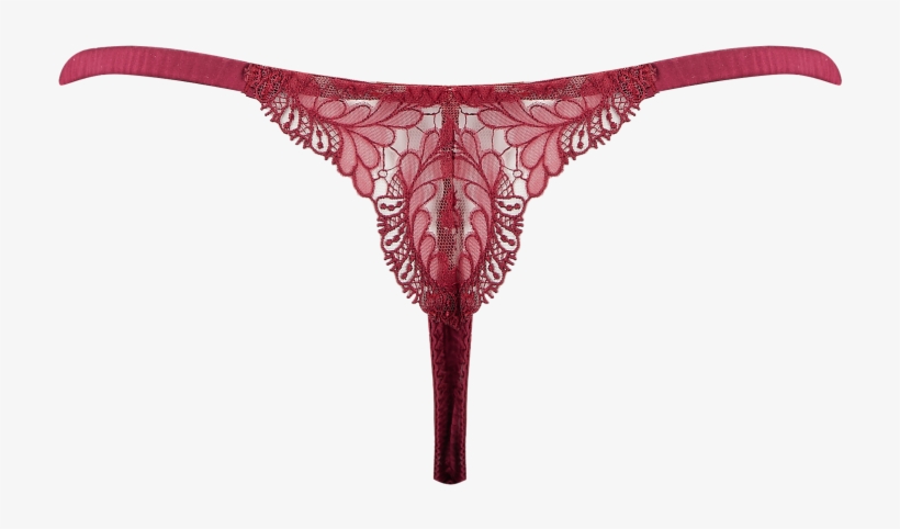 Coco De Mer Rubellite Thong - Panties, transparent png