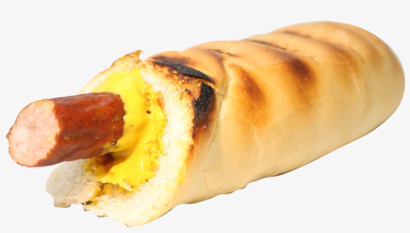 Classicwiener Mustard - Sausage Bread Png, transparent png