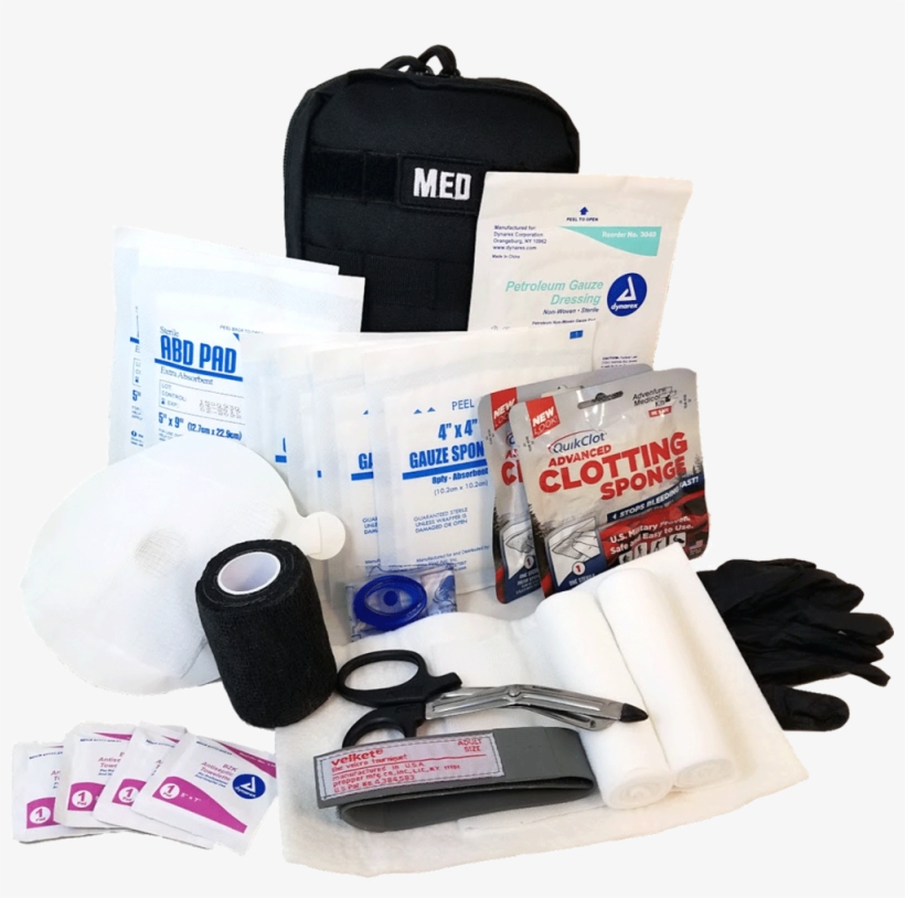 Elite Range And Hunters Gunshot Trauma Kit Texas Premier - Medical Bag, transparent png