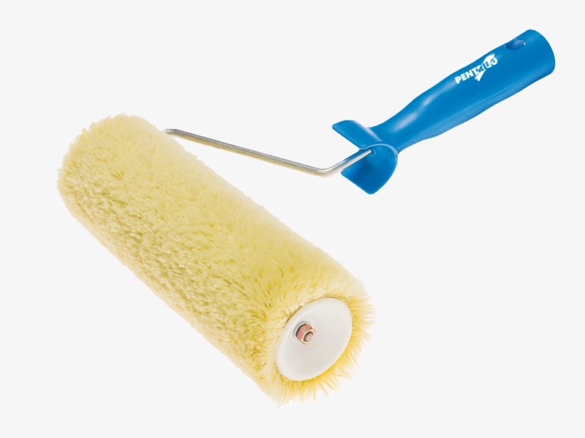 Felpón Amarillo - Paint Roller, transparent png