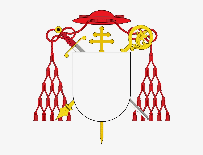 01 Coa Cardinal Prince-archbishop - Cardinal Coat Of Arms, transparent png