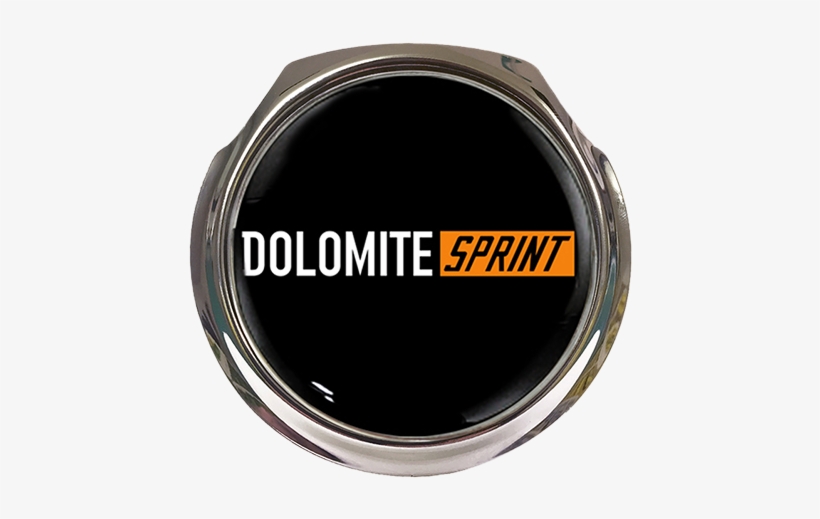 Dolomite Sprint Logo Car Grille Badge With Fixings, transparent png