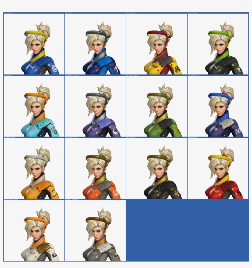 Click For Full Sized Image Mercy - Overwatch Houston Outlaws Mercy, transparent png