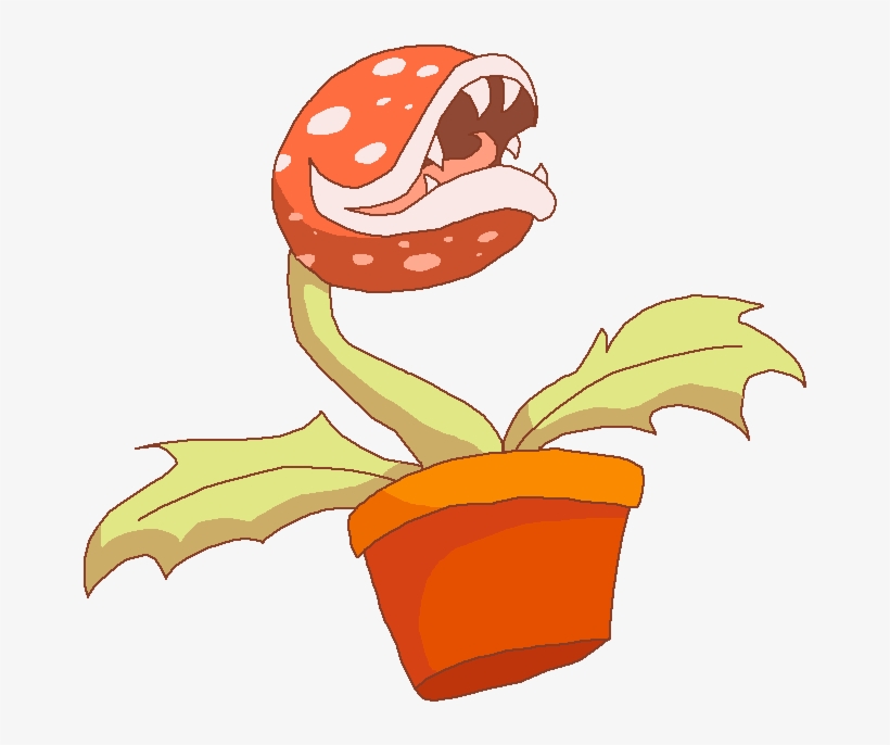 Piranha Plant - Cartoon, transparent png