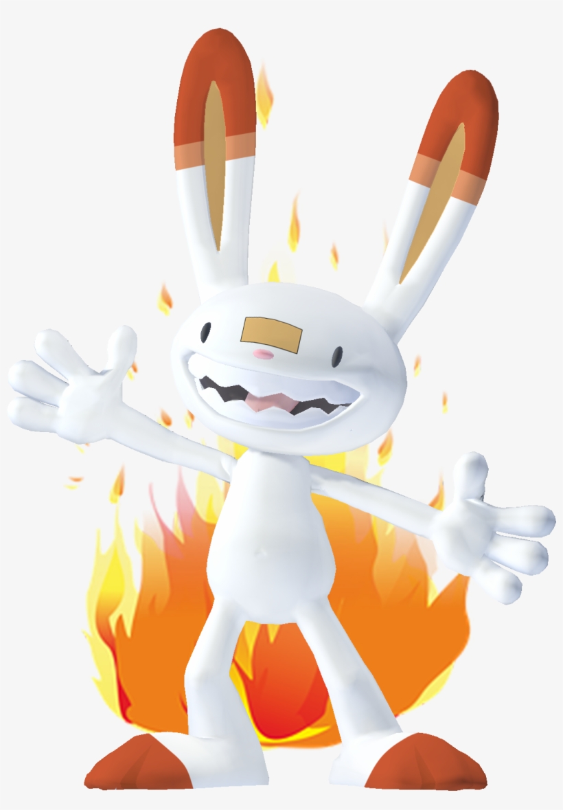 Cartoon Orange Clip Art - Pokemon Sword And Shield Fire Starter, transparent png