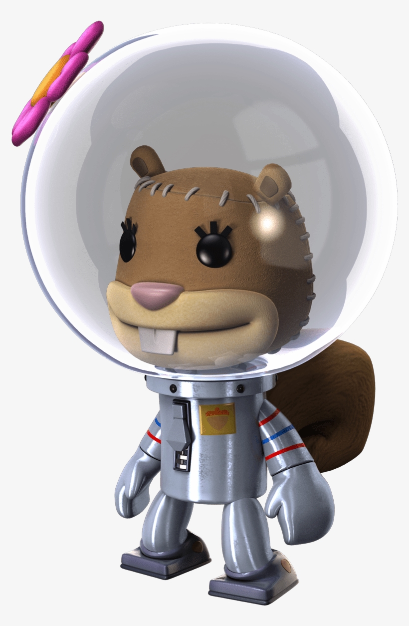 Spongebob Squarepants Premium Level Kit Littlebigplanet - Spongebob Little Big Planet Sandy, transparent png