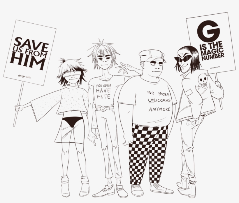 With A New Member Comes A New Sound, And Its Evident - Cartoon, transparent png