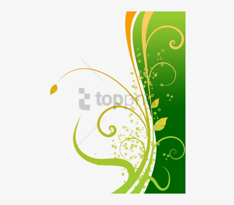 Free Png Colorful Floral Design Png Png Image With - Side Designs Borders Png, transparent png