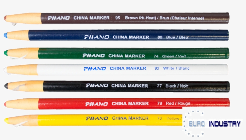 Pics/dixon/dixon China Marker All Colors - Pencil, transparent png