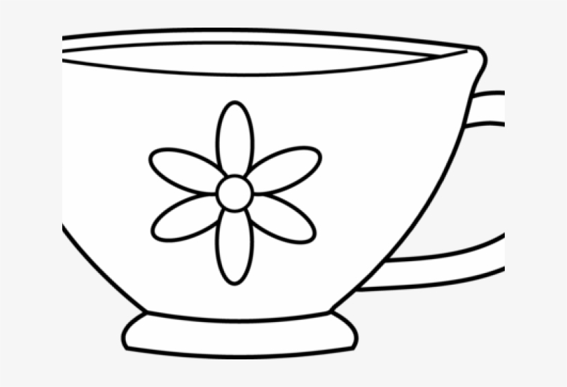 Coloring Picture Of Cup, transparent png