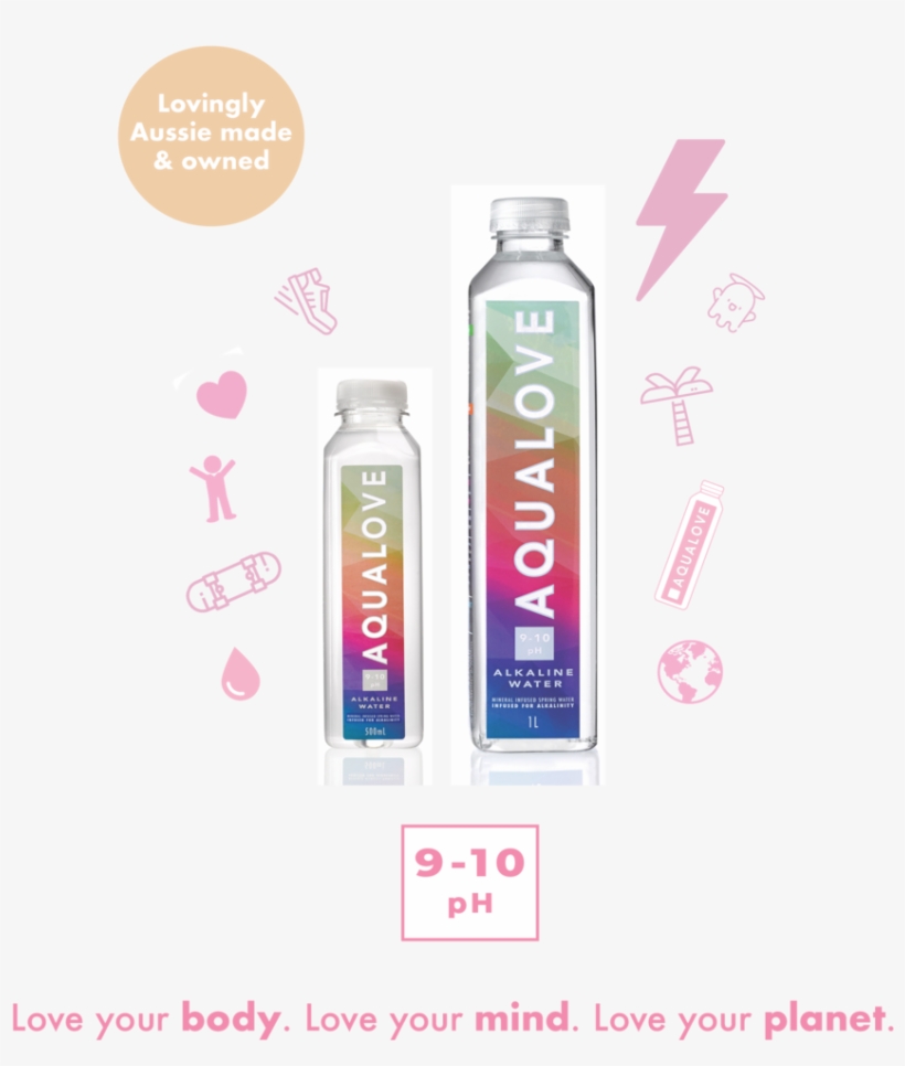 Aqualove Landing Vert - Plastic Bottle, transparent png