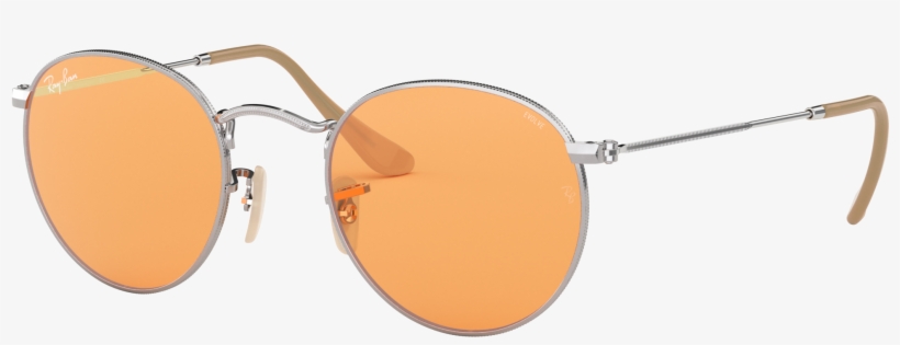 Ray Ban Round Evolve Blue, transparent png