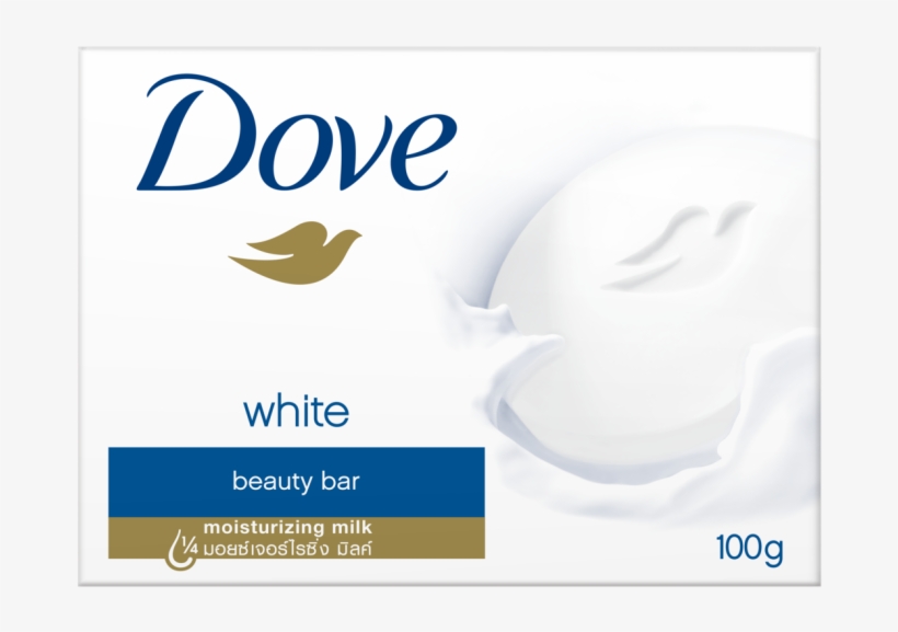 Dove Soap White Beauty Bar, transparent png
