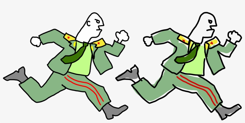 This Free Icons Png Design Of Running Generals, transparent png